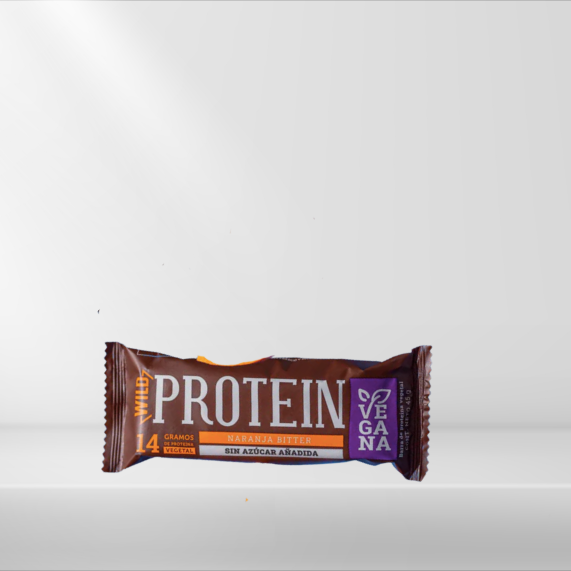 Barra de proteina chocolate naranja